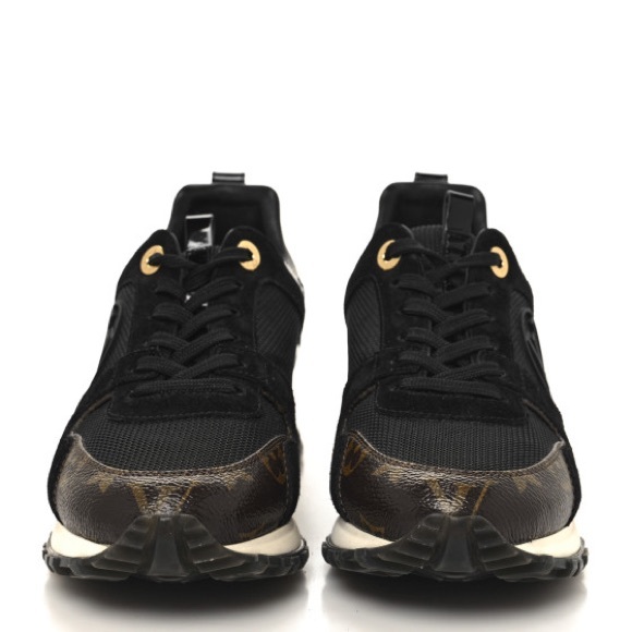 Louis Vitton Suede Monogram Run Away Sneakers - Picture 2 of 9